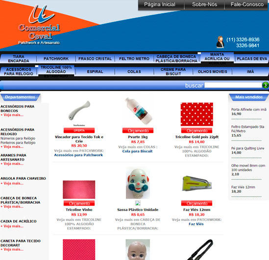 COMERCIAL CEVAL ARTESANATOS COMERCIAL CEVAL ARTESANATOS